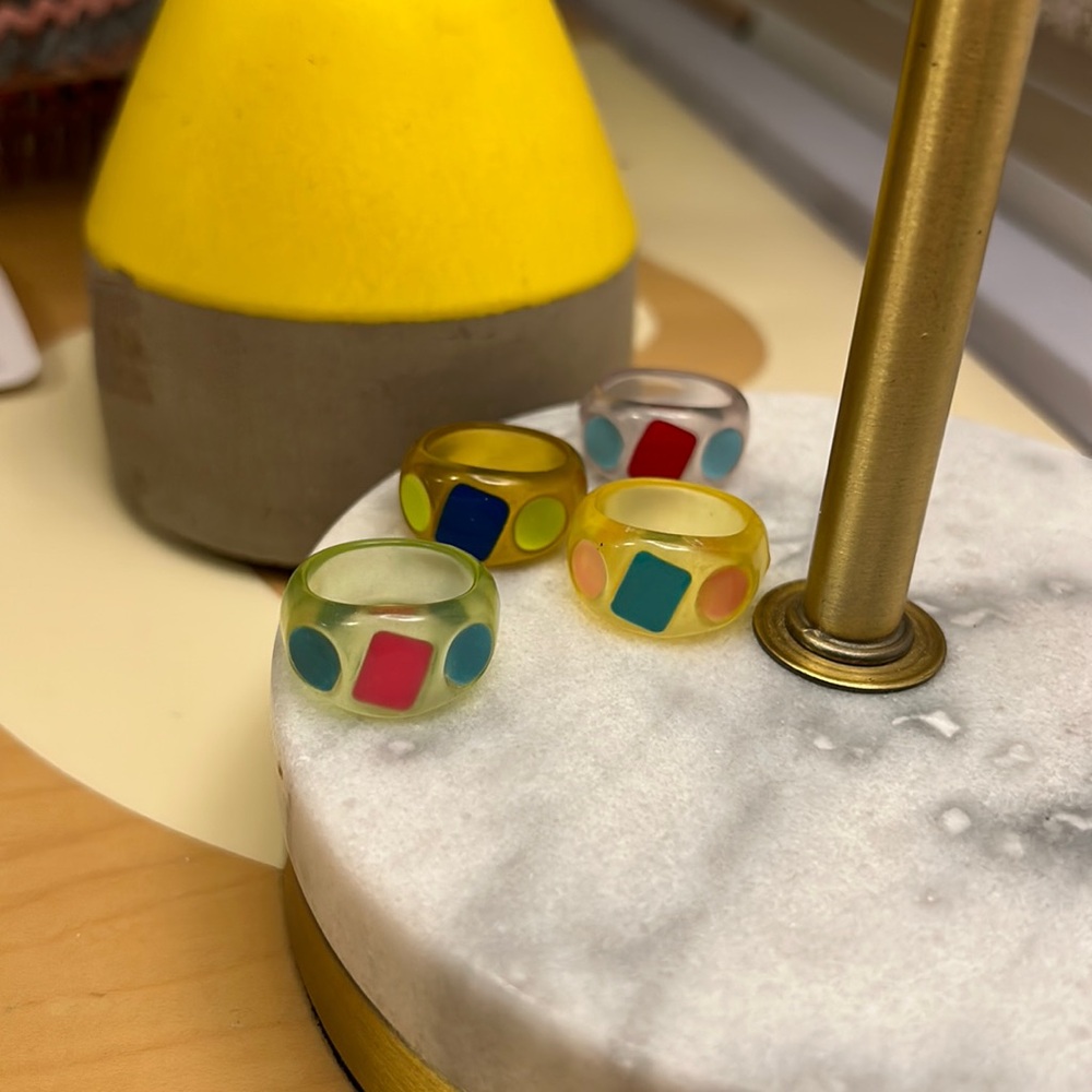 Retro Ring Set